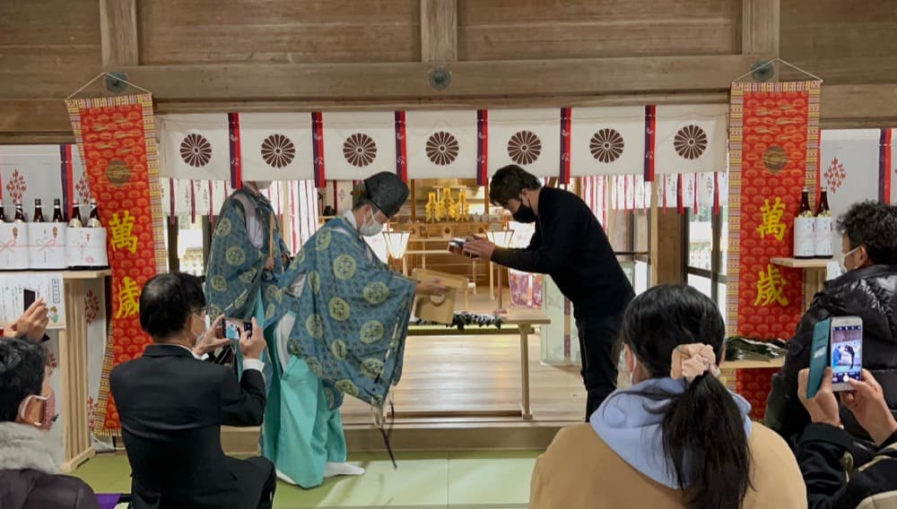 入魂の儀(表板)